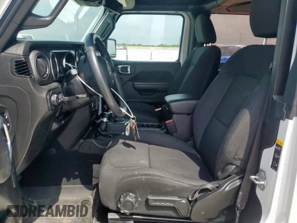 2022 Jeep Wrangler Sport S с VIN 1C4GJXAG5NW259605, выставлен на аукционе Copart как лот 57659775 с пробегом 14 864 миль миль и Списание • Salvage title. История ставок и продаж доступна на DreamBid. Изображение 7.