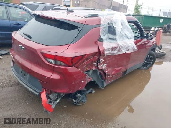 2022 Chevrolet TrailBlazer LT с VIN KL79MPSL1NB017930, выставлен на аукционе IAAI как лот 42418113 с пробегом 35 870 миль миль и . История ставок и продаж доступна на DreamBid. Изображение 4.