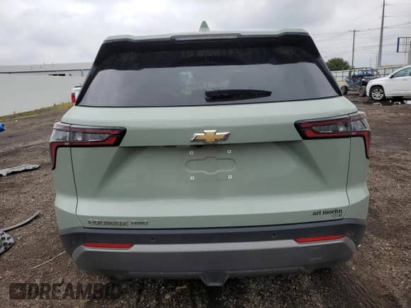 2025 Chevrolet Equinox AWD LT with VIN 3GNAXPEG1SL192492, listed as a Copart auction lot 68864405 with 14,171 mi miles and Salvage title. Bid and sale history available at DreamBid. Image 6.