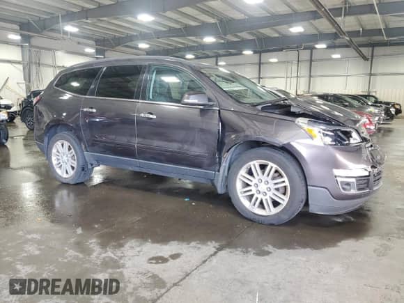 2013 Chevrolet Traverse LT с VIN 1GNKVGKD9DJ156970, выставлен на аукционе Copart как лот 61683975 с пробегом 139 540 миль миль и Списание • Salvage title. История ставок и продаж доступна на DreamBid. Изображение 4.