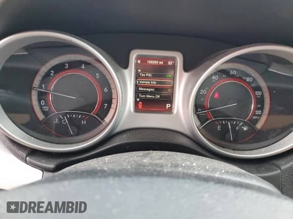 2014 Dodge Journey R/T z VIN 3C4PDDFG1ET176774, wystawiony jako Copart lot #52140875 z przebiegiem 100 260 mil mil oraz Czysty tytuł • Clean title. Historia ofert i sprzedaży dostępna na DreamBid. Obrazek 9.