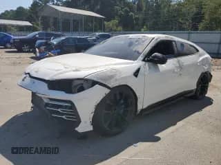 2019 Lamborghini Urus с VIN ZPBUA1ZL1KLA01041, выставлен на аукционе Copart как лот 80836805 с пробегом Не указан миль и Чистый • Clean title. История ставок и продаж доступна на DreamBid. Изображение 1.