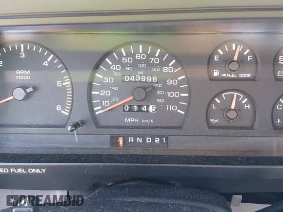 1996 Dodge Dakota SLT with VIN 1B7FL26X6TW704934, listed as a IAAI auction lot 42382291 with 43,998 mi miles and . Bid and sale history available at DreamBid. Image 7.