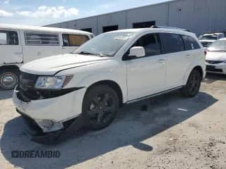 2018 Dodge Journey Crossroad z VIN 3C4PDCGG3JT520396, wystawiony jako Copart lot #80992655 z przebiegiem 88 408 mil mil oraz Szkoda całkowita • Salvage title. Historia ofert i sprzedaży dostępna na DreamBid. Obrazek 1.