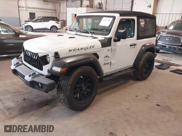 2019 Jeep Wrangler Sport S with VIN 1C4GJXAG5KW500798, listed as a IAAI auction lot 41427484 with 65,899 mi miles and . Bid and sale history available at DreamBid. Image 2.