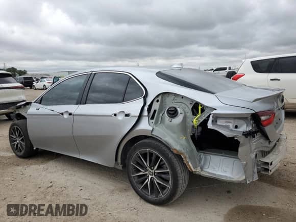 2023 Toyota Camry SE with VIN 4T1G11AK4PU809954, listed as a Copart auction lot 71636965 with 12,236 mi miles and Salvage title. Bid and sale history available at DreamBid. Image 2.