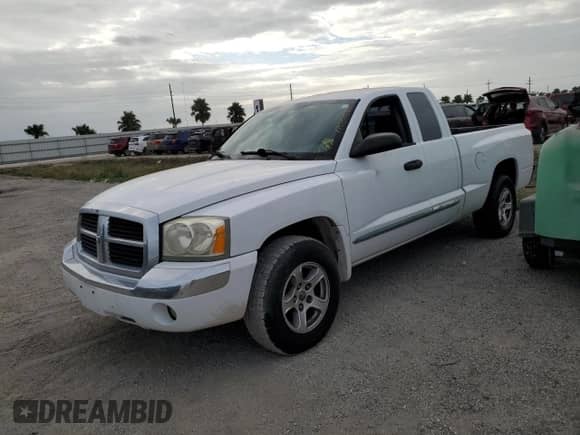 2005 Dodge Dakota with VIN 1D7HE52N95S230132, listed as a Copart auction lot 77028954 with 176,280 mi miles and Non repairable. Bid and sale history available at DreamBid. Image 1.