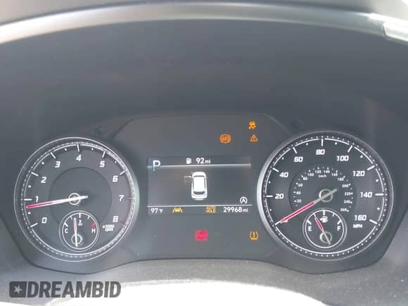 2023 Hyundai Santa Fe XRT with VIN 5NMS64AJ4PH626604, listed as a IAAI auction lot 42684374 with 29,968 mi miles and . Bid and sale history available at DreamBid. Image 7.