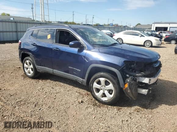 2018 Jeep Compass Latitude с VIN 3C4NJDBB4JT284231, выставлен на аукционе Copart как лот 72084355 с пробегом Не указан миль и Списание • Salvage title. История ставок и продаж доступна на DreamBid. Изображение 4.