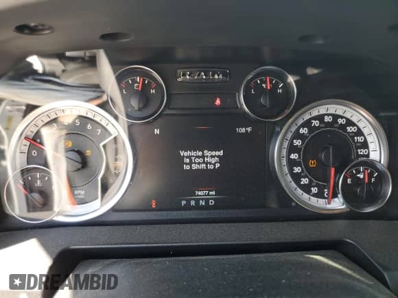 2022 Ram 1500 Warlock с VIN 1C6RR7GG2NS225466, выставлен на аукционе Copart как лот 67565895 с пробегом 74 077 миль миль и Списание • Salvage title. История ставок и продаж доступна на DreamBid. Изображение 9.