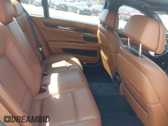 2013 BMW 7 Series 750Li xDrive with VIN WBAYF8C51DD139735, listed as a IAAI auction lot 42590928 with 118,984 mi miles and . Bid and sale history available at DreamBid. Image 8.