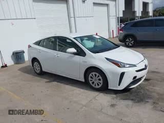 2022 Toyota Prius L Eco with VIN JTDKAMFU8N3184617, listed as a IAAI auction lot 41487754 with 49,768 mi miles and . Bid and sale history available at DreamBid. Image 1.