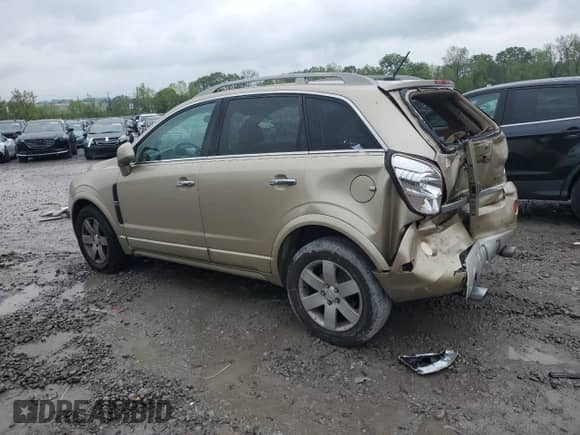 2008 Saturn VUE XR with VIN 3GSCL53768S503163, listed as a Copart auction lot 50339064 with Not provided miles and Salvage title. Bid and sale history available at DreamBid. Image 2.