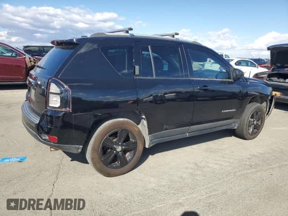 2017 Jeep Compass Sport with VIN 1C4NJDBB9HD142893, listed as a Copart auction lot 85131205 with 151,718 mi miles and Salvage title. Bid and sale history available at DreamBid. Image 3.
