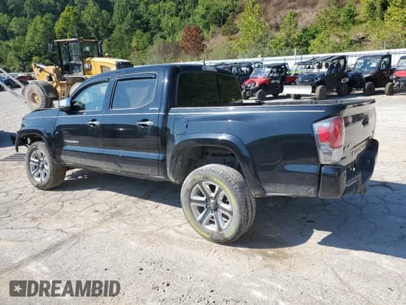 2017 Toyota Tacoma Limited with VIN 3TMGZ5AN0HM097592, listed as a Copart auction lot 68711465 with 78,572 mi miles and Salvage title. Bid and sale history available at DreamBid. Image 2.