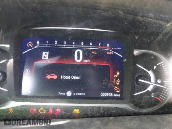 2023 Honda Passport Elite с VIN 5FNYF8H03PB006570, выставлен на аукционе IAAI как лот 42580475 с пробегом 938 миль миль и . История ставок и продаж доступна на DreamBid. Изображение 7.