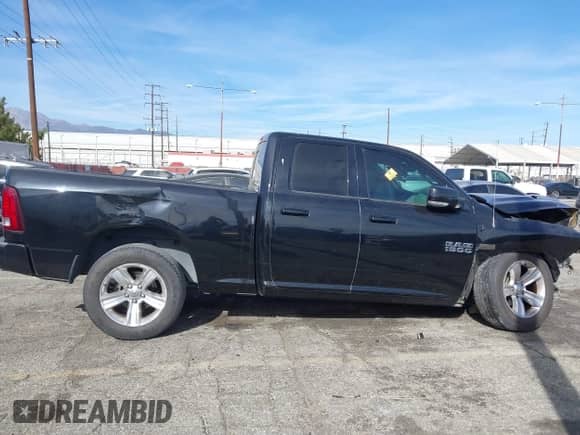 2014 Ram 1500 Sport with VIN 1C6RR6HTXES458906, listed as a IAAI auction lot 41411167 with Not provided miles and . Bid and sale history available at DreamBid. Image 17.