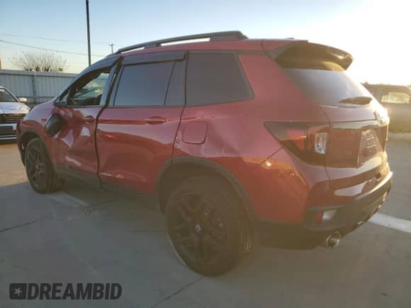 2024 Honda Passport Black Edition с VIN 5FNYF8H84RB001631, выставлен на аукционе Copart как лот 87054964 с пробегом Не указан миль и Списание • Salvage title. История ставок и продаж доступна на DreamBid. Изображение 2.