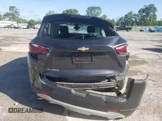2022 Chevrolet Blazer LT z VIN 3GNKBDR47NS198793, wystawiony jako Copart lot #56216125 z przebiegiem 25 865 mil mil oraz Szkoda całkowita • Salvage title. Historia ofert i sprzedaży dostępna na DreamBid. Obrazek 6.