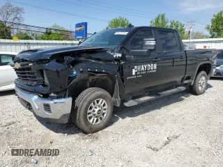 2025 Chevrolet Silverado 2500HD with VIN 2GC4KLE77S1157180, listed as a Copart auction lot 54575155 with 2,683 mi miles and Salvage title. Bid and sale history available at DreamBid. Image 1.