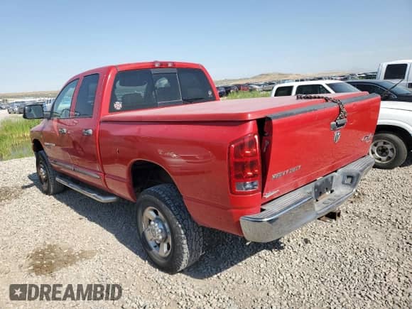 2006 Dodge 2500 ST with VIN 3D7KS28D26G290855, listed as a Copart auction lot 60664035 with 182,690 mi miles and Salvage title. Bid and sale history available at DreamBid. Image 2.