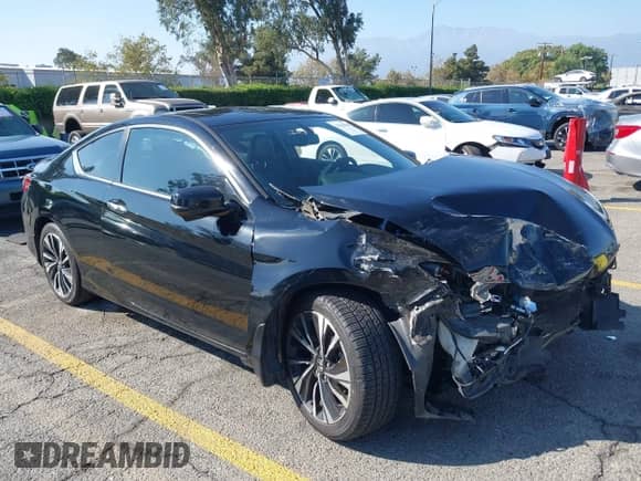 2017 Honda Accord EX-L with VIN 1HGCT1B83HA005035, listed as a IAAI auction lot 43334040 with 193,501 mi miles and . Bid and sale history available at DreamBid. Image 1.