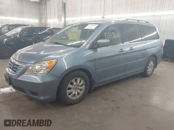2008 Honda Odyssey EX-L с VIN 5FNRL38608B031349, выставлен на аукционе IAAI как лот 43339601 с пробегом 301 749 миль миль и . История ставок и продаж доступна на DreamBid. Изображение 2.