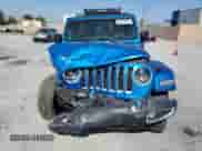 2023 Jeep Wrangler Sahara with VIN 1C4JJXP63PW579805, listed as a Copart auction lot 66579375 with 41,988 mi miles and Salvage title. Bid and sale history available at DreamBid. Image 5.