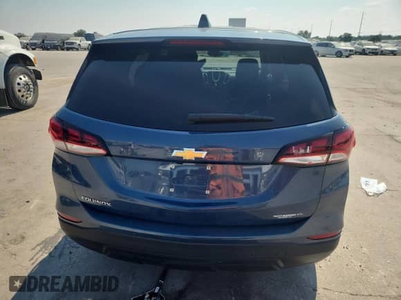 2024 Chevrolet Equinox LS with VIN 3GNAXHEG4RL338397, listed as a Copart auction lot 80549945 with 6,121 mi miles and Salvage title. Bid and sale history available at DreamBid. Image 6.