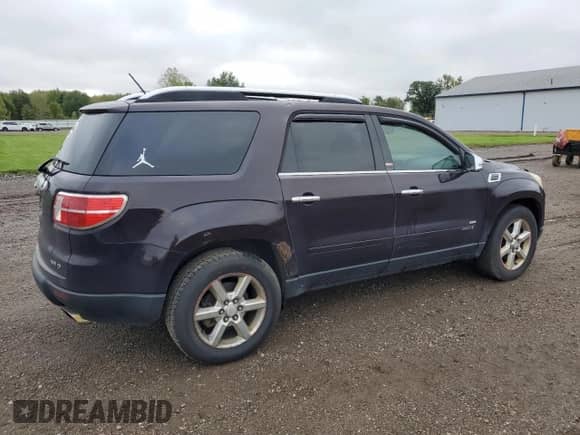 2008 Saturn Outlook XR with VIN 5GZEV33748J201695, listed as a Copart auction lot 73306004 with 262,530 mi miles and Salvage title. Bid and sale history available at DreamBid. Image 3.