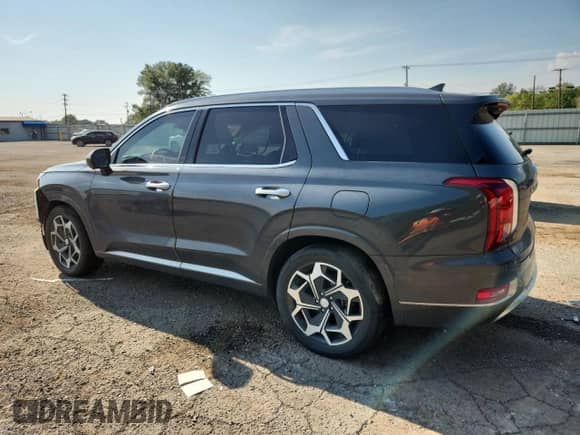 2022 Hyundai Palisade Calligraphy с VIN KM8R7DHE7NU442148, выставлен на аукционе Copart как лот 80536585 с пробегом 26 400 миль миль и Списание • Salvage title. История ставок и продаж доступна на DreamBid. Изображение 2.
