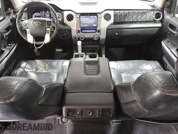 2020 Toyota Tundra Platinum с VIN 5TFAY5F17LX917622, выставлен на аукционе Copart как лот 56607155 с пробегом 75 390 миль миль и Чистый • Clean title. История ставок и продаж доступна на DreamBid. Изображение 8.
