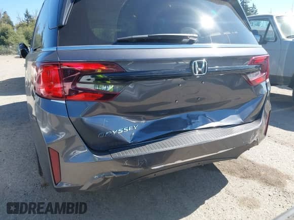 2025 Honda Odyssey EX-L с VIN 5FNRL6H63SB081476, выставлен на аукционе IAAI как лот 43236780 с пробегом 6 465 миль миль и . История ставок и продаж доступна на DreamBid. Изображение 6.