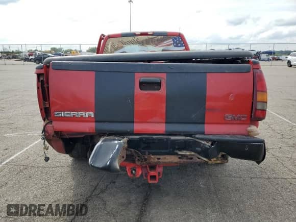 2003 GMC Sierra 1500 Work Truck with VIN 1GTEC14V23Z170224, listed as a Copart auction lot 66725914 with 244,536 mi miles and Salvage title. Bid and sale history available at DreamBid. Image 6.