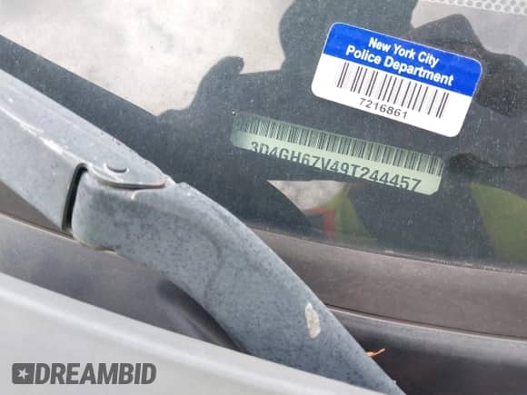 2009 Dodge Journey R/T with VIN 3D4GH67V49T244457, listed as a IAAI auction lot 42773847 with Not provided miles and . Bid and sale history available at DreamBid. Image 11.