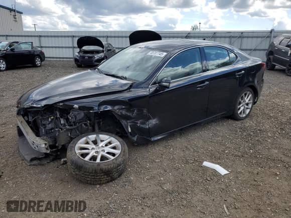 2012 Lexus IS 250 z VIN JTHCF5C26C5056679, wystawiony jako Copart lot #70737745 z przebiegiem 116 307 mil mil oraz Szkoda całkowita • Salvage title. Historia ofert i sprzedaży dostępna na DreamBid. Obrazek 1.