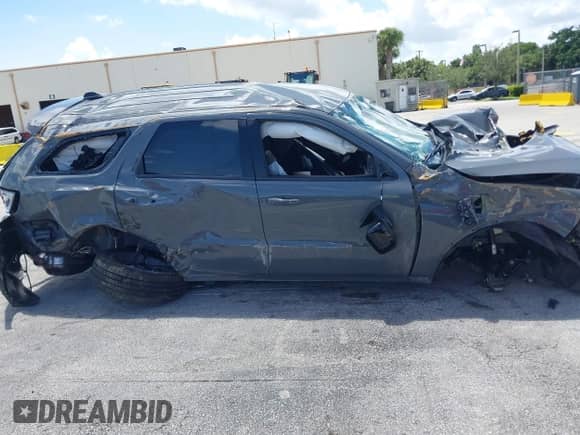 2025 Dodge Durango GT with VIN 1C4RDJDG2SC547233, listed as a IAAI auction lot 43046828 with 7,382 mi miles and . Bid and sale history available at DreamBid. Image 13.