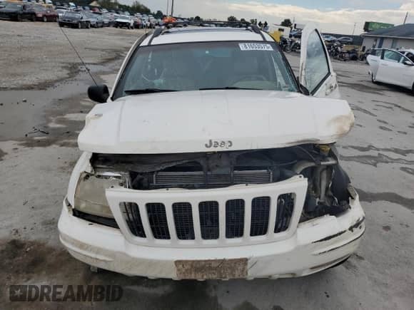 2000 Jeep Grand Cherokee Limited z VIN 1J4GW58N7YC136589, wystawiony jako Copart lot #81653575 z przebiegiem 122 365 mil mil oraz Szkoda całkowita • Salvage title. Historia ofert i sprzedaży dostępna na DreamBid. Obrazek 5.