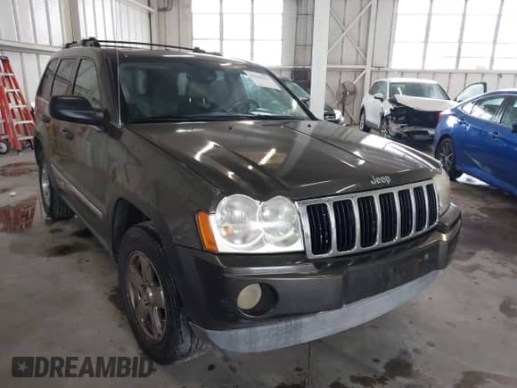 2006 Jeep Grand Cherokee Limited with VIN 1J4HR58N16C310410, listed as a IAAI auction lot 43194311 with 183,594 mi miles and . Bid and sale history available at DreamBid. Image 1.
