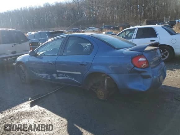 2003 Dodge Neon SXT with VIN 1B3ES56C93D140657, listed as a Copart auction lot 86829224 with 196,870 mi miles and Salvage title. Bid and sale history available at DreamBid. Image 2.