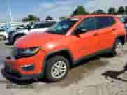 2017 Jeep Compass Sport with VIN 3C4NJDAB4HT698654, listed as a Copart auction lot 65843755 with 152,392 mi miles and Salvage title. Bid and sale history available at DreamBid. Image 1.