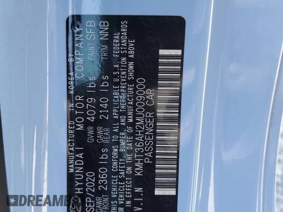 2021 Hyundai Veloster z VIN KMHT36AH2MU009000, wystawiony jako Copart lot #51254095 z przebiegiem 77 268 mil mil oraz Szkoda całkowita • Salvage title. Historia ofert i sprzedaży dostępna na DreamBid. Obrazek 12.