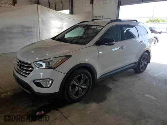 2014 Hyundai Santa Fe Limited z VIN KM8SNDHF0EU052475, wystawiony jako Copart lot #65745485 z przebiegiem 93 526 mil mil oraz Szkoda całkowita • Salvage title. Historia ofert i sprzedaży dostępna na DreamBid. Obrazek 1.