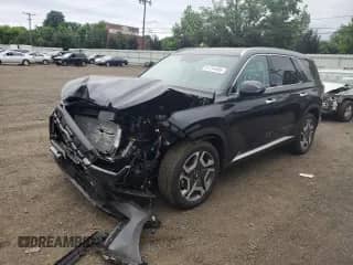 2025 Hyundai Palisade SEL Premium z VIN KM8R4DGE4SU871009, wystawiony jako Copart lot #61714485 z przebiegiem 2 224 mil mil oraz Szkoda całkowita • Salvage title. Historia ofert i sprzedaży dostępna na DreamBid. Obrazek 1.
