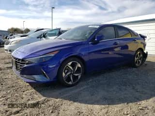 2022 Hyundai Elantra Limited с VIN KMHLP4AG4NU353512, выставлен на аукционе Copart как лот 47888675 с пробегом 36 686 миль миль и Списание • Salvage title. История ставок и продаж доступна на DreamBid. Изображение 1.