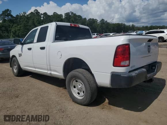 2019 Ram 1500 Tradesman z VIN 1C6RR6FG5KS620037, wystawiony jako Copart lot #63701305 z przebiegiem 80 515 mil mil oraz Szkoda całkowita • Salvage title. Historia ofert i sprzedaży dostępna na DreamBid. Obrazek 2.
