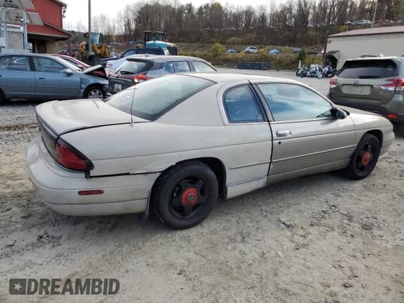 1999 Chevrolet Monte Carlo SS с VIN 2G1WX12K0X9154548, выставлен на аукционе Copart как лот 79179124 с пробегом 110 602 миль миль и Списание • Salvage title. История ставок и продаж доступна на DreamBid. Изображение 3.