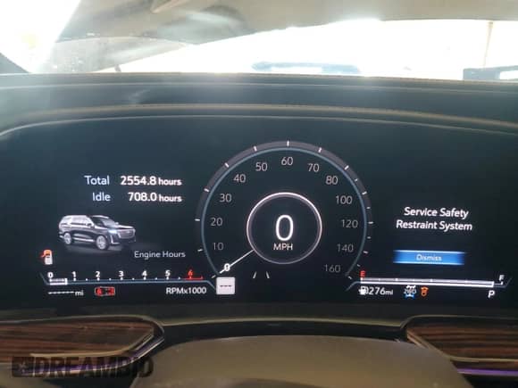 2021 Cadillac Escalade Premium Luxury with VIN 1GYS4BKL3MR392936, listed as a Copart auction lot 66080785 with Not provided miles and Salvage title. Bid and sale history available at DreamBid. Image 9.