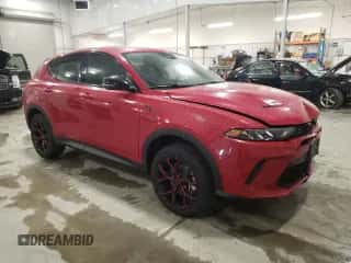 2024 Dodge Hornet GT z VIN ZACNDFAN1R3A41940, wystawiony jako Copart lot #48390515 z przebiegiem 19 497 mil mil oraz Szkoda całkowita • Salvage title. Historia ofert i sprzedaży dostępna na DreamBid. Obrazek 4.