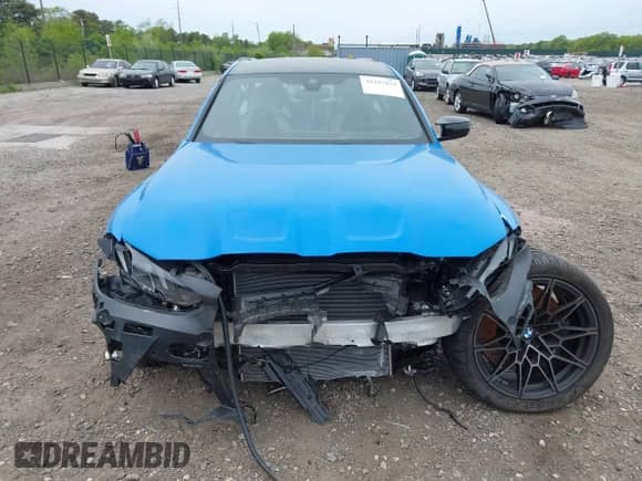 2025 BMW M3 Competition xDrive with VIN WBS33HJ01SFU28279, listed as a IAAI auction lot 42247834 with 5,980 mi miles and . Bid and sale history available at DreamBid. Image 13.